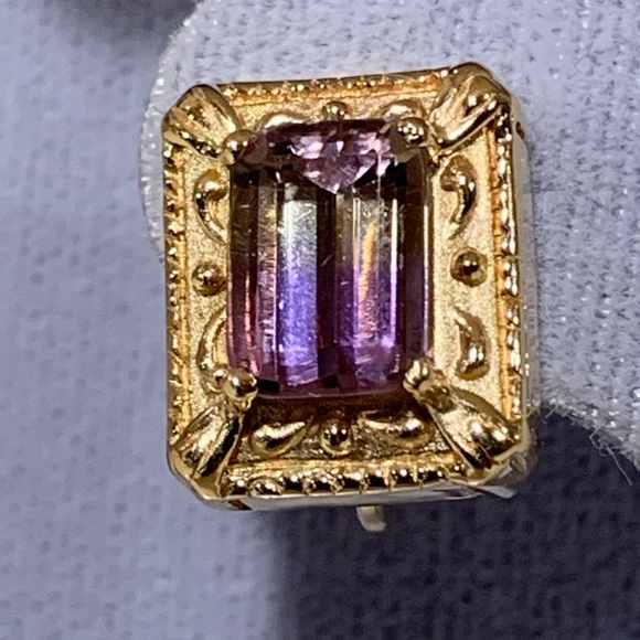 14K Gold Ring, Necklace & Earring Set - Picture 10 of 11